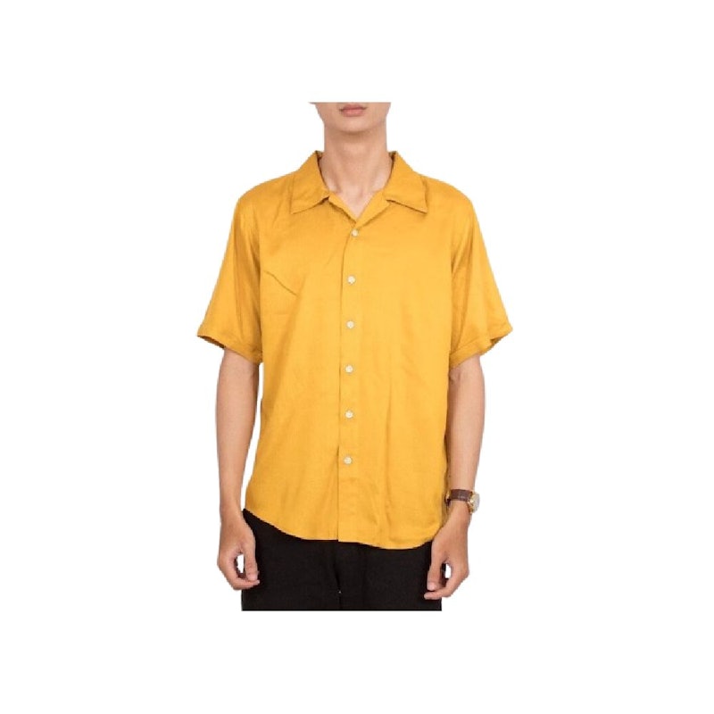 FortKlass Kemeja Rayon Polos Navy 1