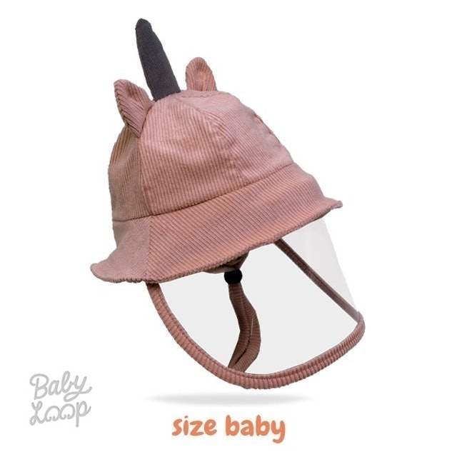 Baby Loop Bucket Hat + Shield Retro Animal Collection – Topi Corona