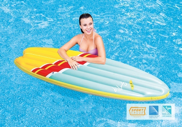Surf's Up Inflatable Floating Mats - Assortment 58152EP