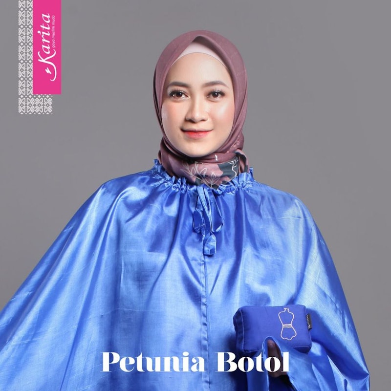 Karita Mukena Traveling Peony Rekor Muri Terkecil Tanpa Penutup Kepala 4