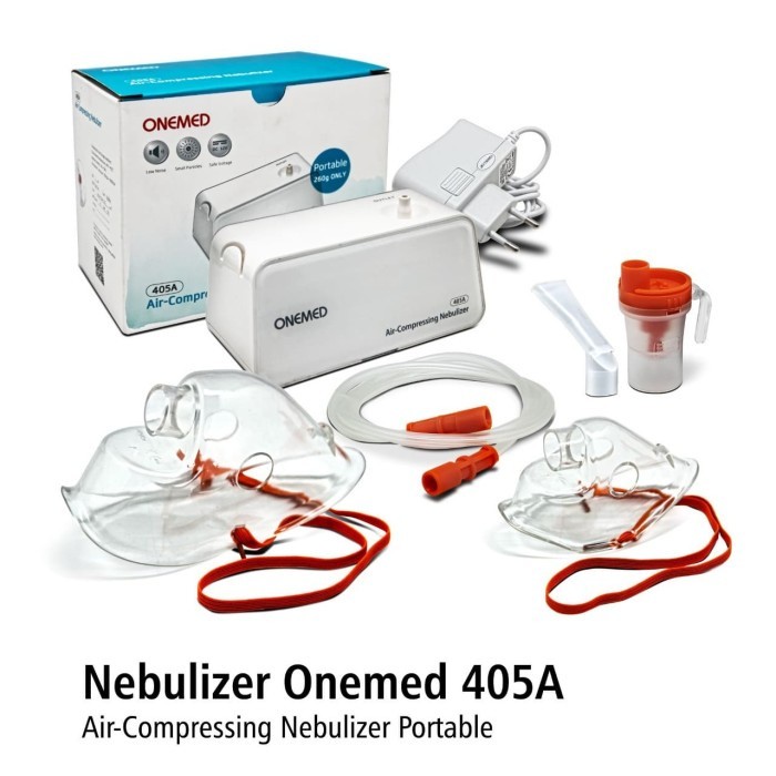 Intisumber Hasil Sempurna Global OneMed Nebulizer Portable 405A