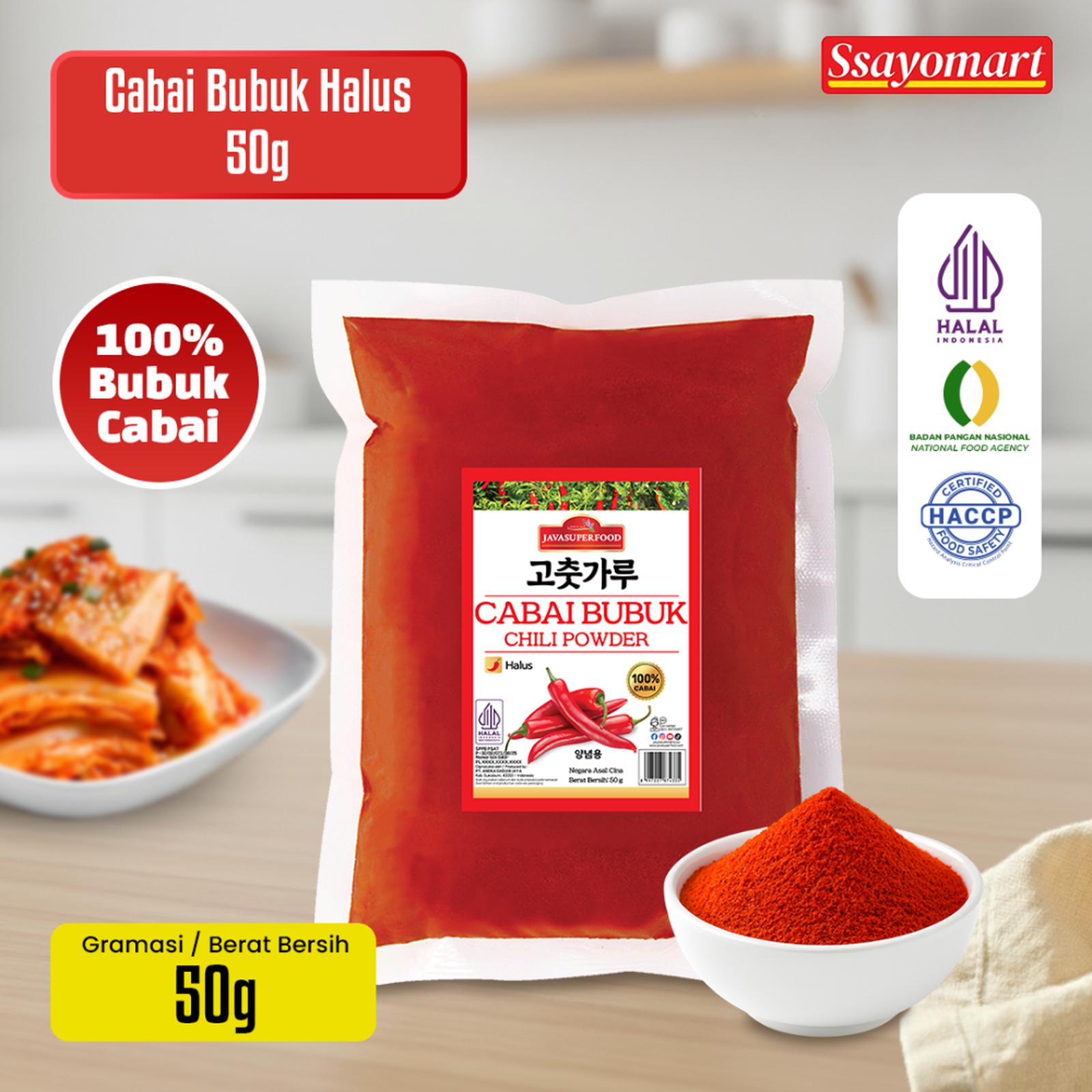  Java Super Food Cabai Bubuk Korea