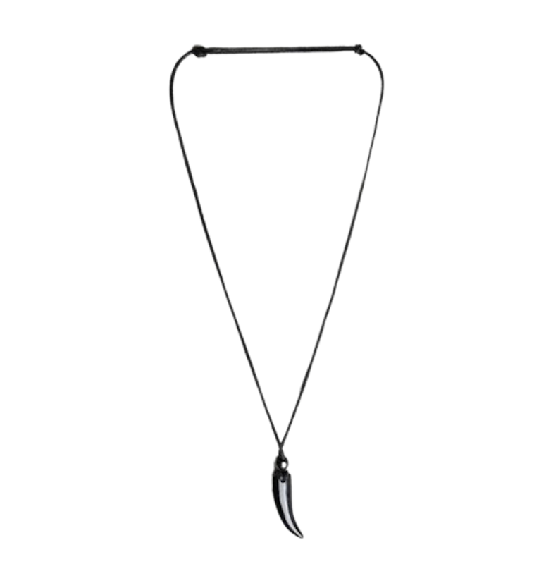 Otsky Black Fanc Necklace 1