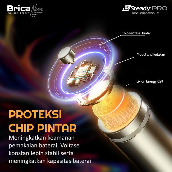 Brica B-Steady PRO AAA Li-Ion Rechargeable Battery