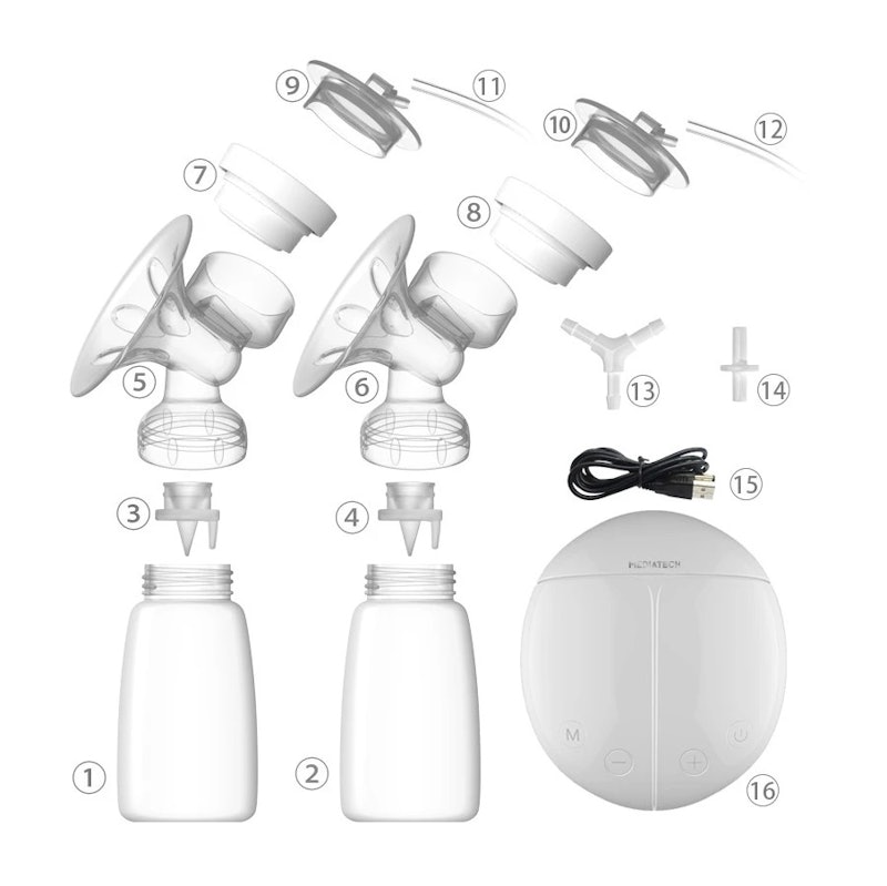 Mediatech X Real Bubee Double Pump Electric Breast Pump 5