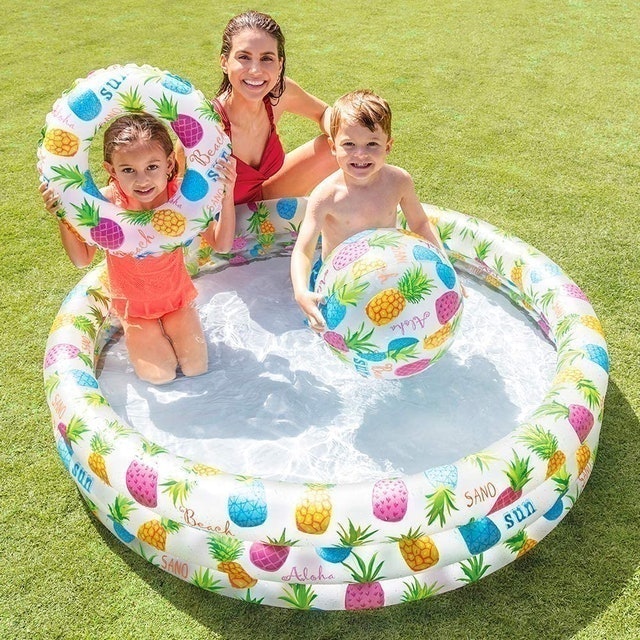 INTEX Pineapple Pool Set  59469