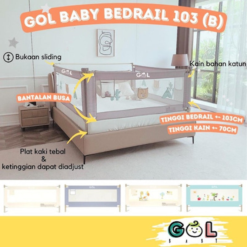 GOL Baby Bedrail 3