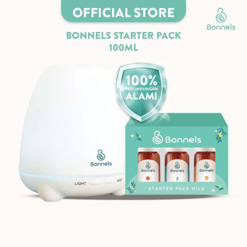 Bonnels Starter Pack (Diffuser + 3 Essential Oil 5ml)