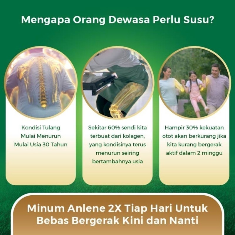 Anlene Actifit 3X Cokelat
