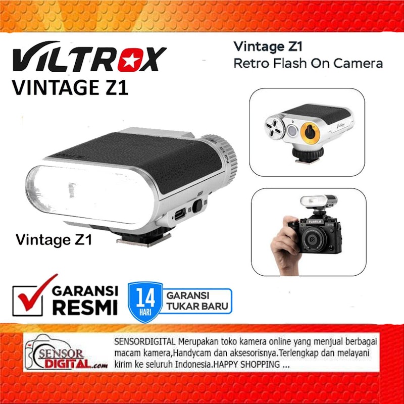 Viltrox Vintage Z1 Retro On-camera Flash Classic 5
