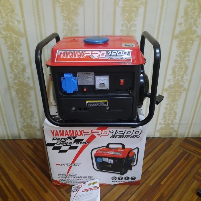 Yamamax Pro 1200 Generator 3