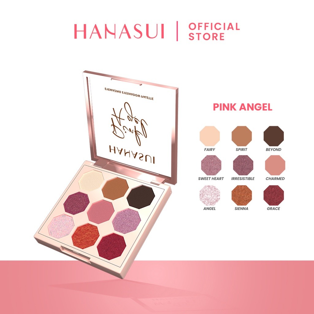 Hanasui Eyemazing Eyeshadow Palette Pink Angel 4