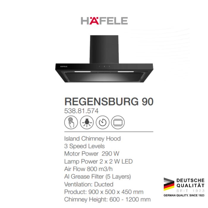Häfele Indotama HÄFELE  Regensburg Cooker Hood
