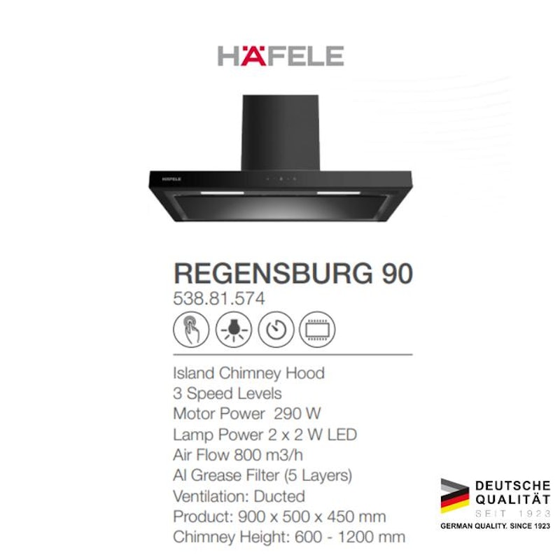 HÄFELE Regensburg Cooker Hood 4
