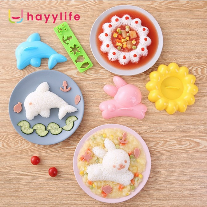 Hayylife Cetakan Nasi Bento Fancy Karakter HL-ABA742