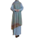 Bersama Zatta Jaya Elzatta Gamis Sarimbit Couple Geo Al-Bukhari Series Aqua Blue 1