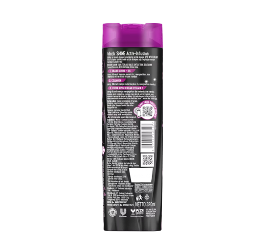 Unilever Indonesia Sunsilk Black Shine Activ-Infusion Shampoo