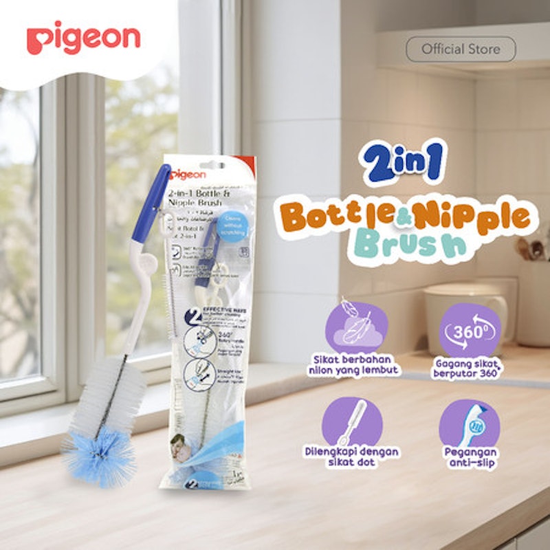 Pigeon Bottle and Nipple Brush