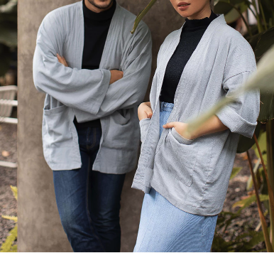  Schouten Outer Kimono Couple Akiro