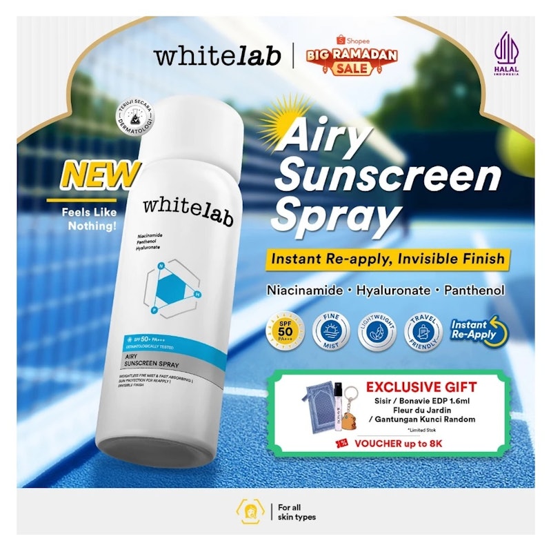 Airy Sunscreen Spray SPF 50+ PA+++ 3