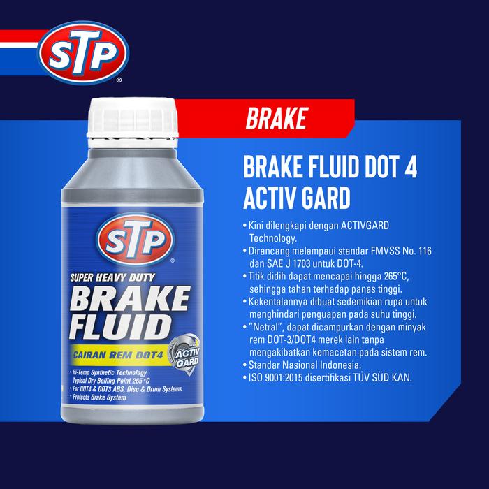 STP Brake Fluid Cairan Rem DOT 4 2