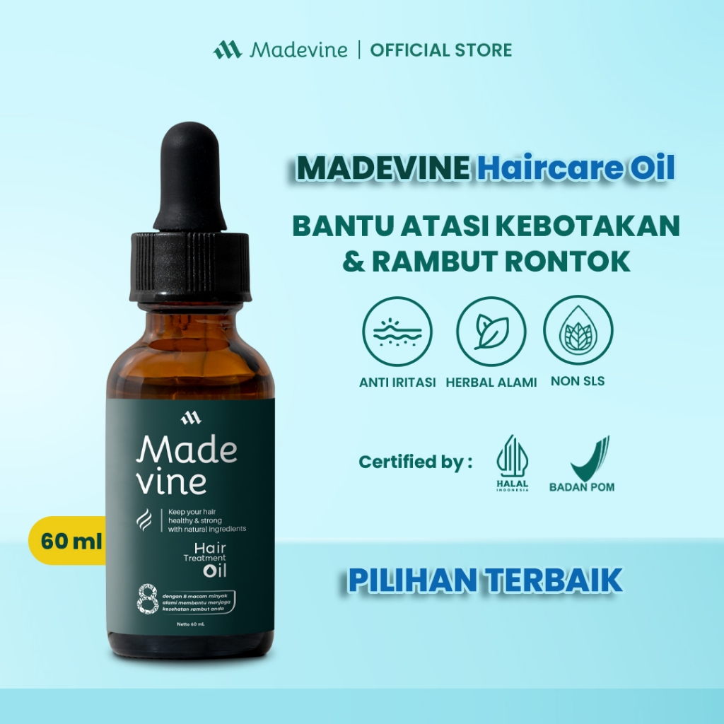 Nusaindo Intermedia Karya Inovasi Madevine Hair Treatment Oil 