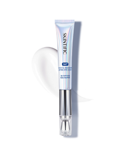 SKINTIFIC ｜ 360° Crystal Massager Lifting Eye Cream