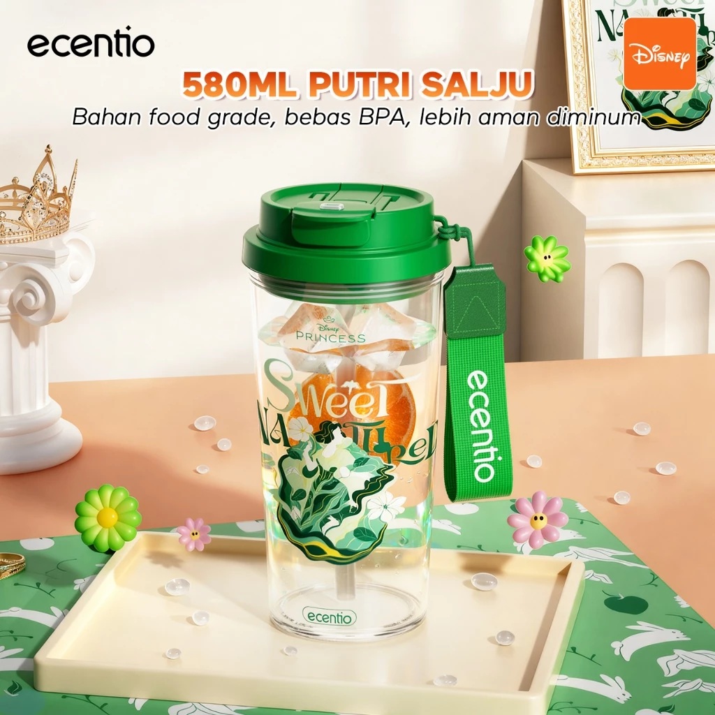 Dawey Etech Indonesia ecentio Tumbler Disney Princess Snow White 580ml