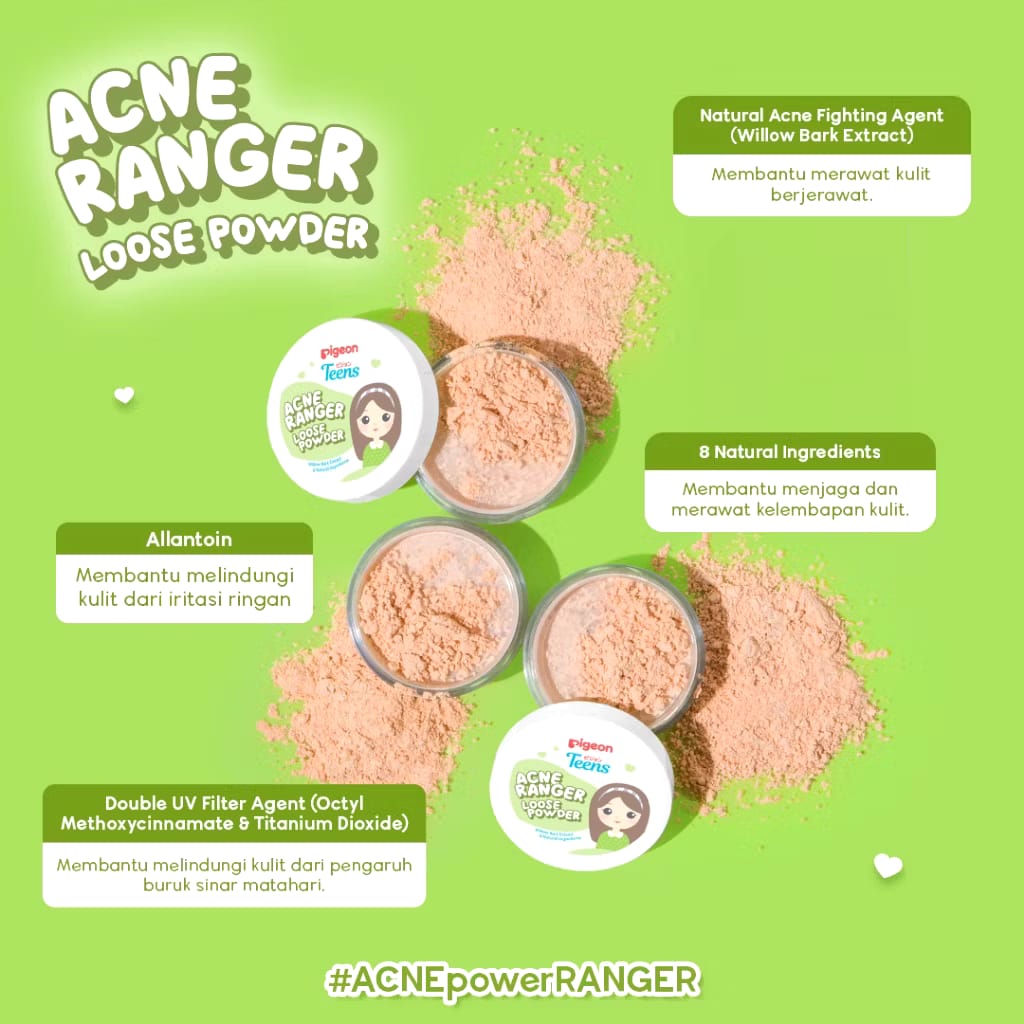 Pigeon Pigeon Teens Acne Ranger Loose Powder