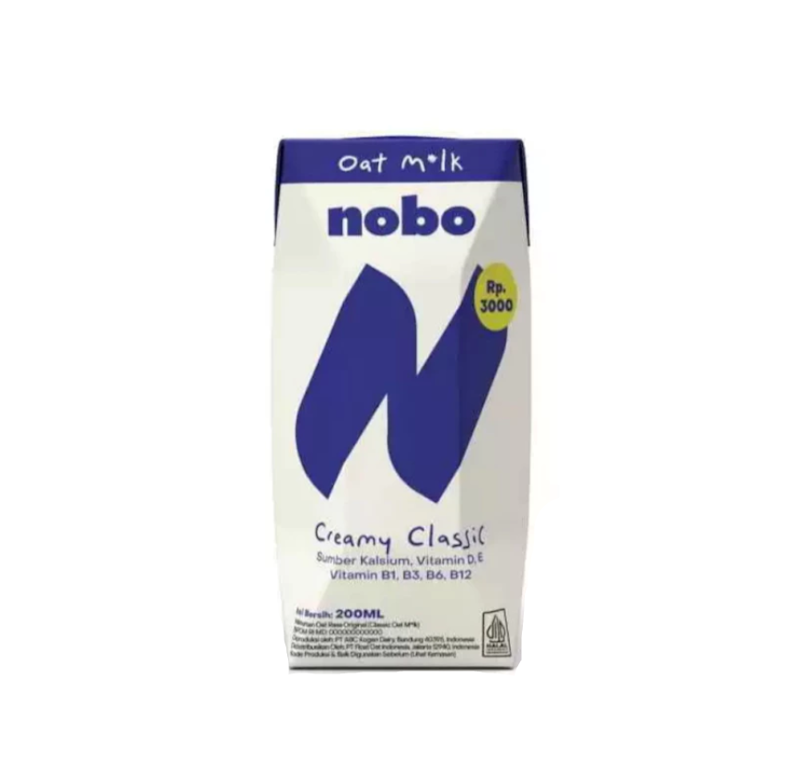 Nobo Oat Milk Creamy Classic 200 ml 1