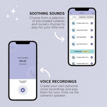 Hubble Connected Hubble Nursery Pal Cloud Smart HD Baby Monitor