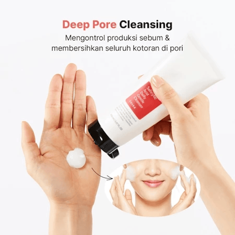 COSRX Salicylic Acid Daily Gentle Cleanser 5