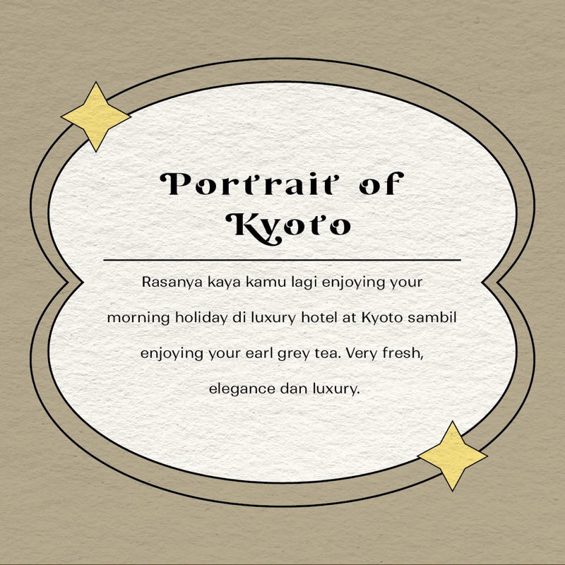  The Body Tale Portrait of Kyoto