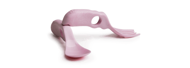 Herobility  Eco Baby Spoon & Fork