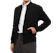 Delami Garment Industries Executive Slim Fit Knit Bomber Jacket Black 1