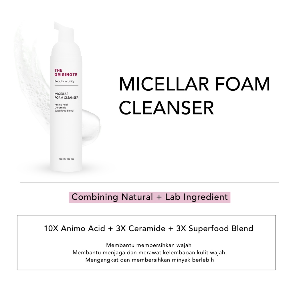 The Originote Micellar Foam Cleanser