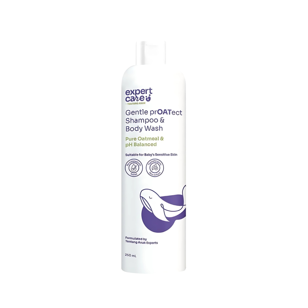 Expert Care by Tentang Anak ｜ Gentle PrOATect Shampoo, Body Wash
