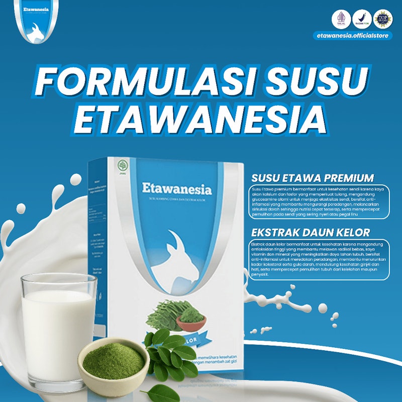 Etawanesia Susu Kambing dan Ekstrak Daun Kelor 3