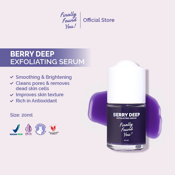 Karya Maharendra Innovation Finally Found You! Berry Deep Exfoliating Serum