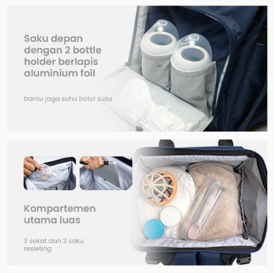 Papamama Clio Diaper Bag 2