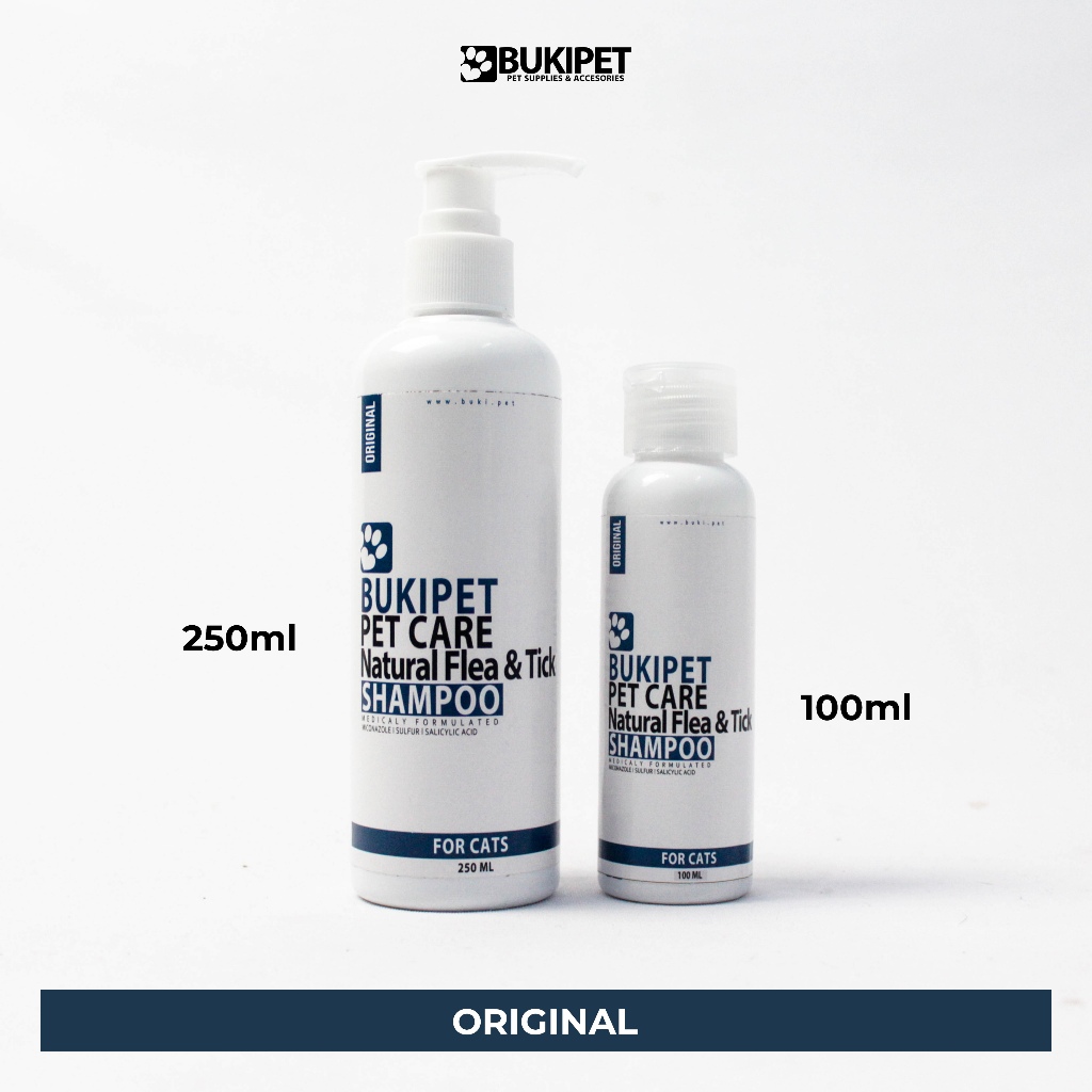 BUKIPET BUKIPET Natural Flea & Tick Shampoo Original for Cats