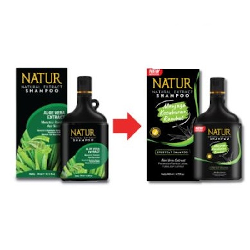 Natur Natural Extract Shampoo Aloe Vera Extract 2