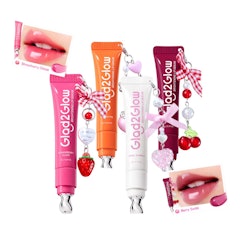 Glad2Glow Brightening Lip Serum 01 Strawberry Glaze