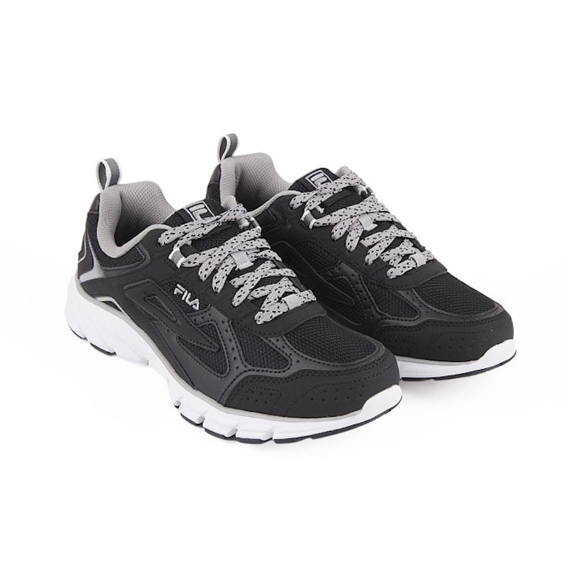 FILA Men's Running Hometown Black/White/Black 2