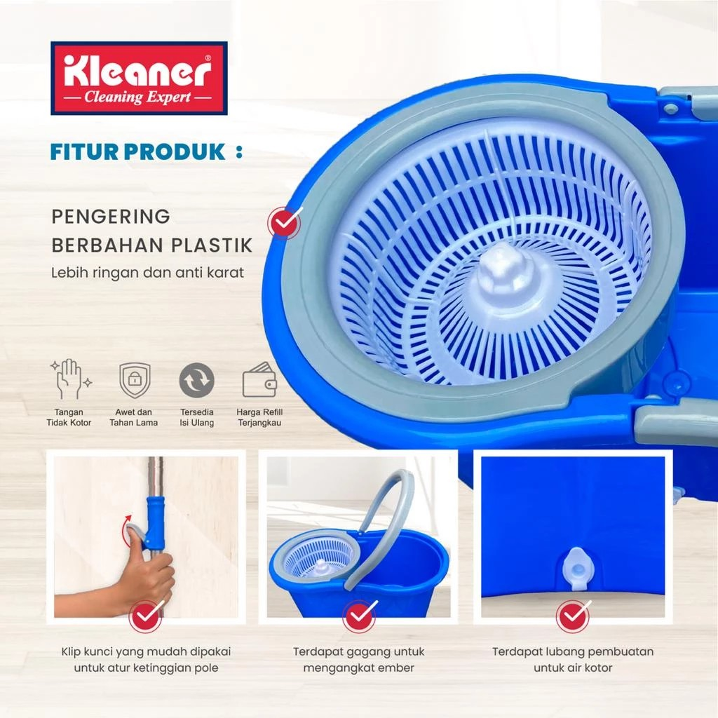  Internusa Terus Jaya  Kleaner Tornado Mop  GST002