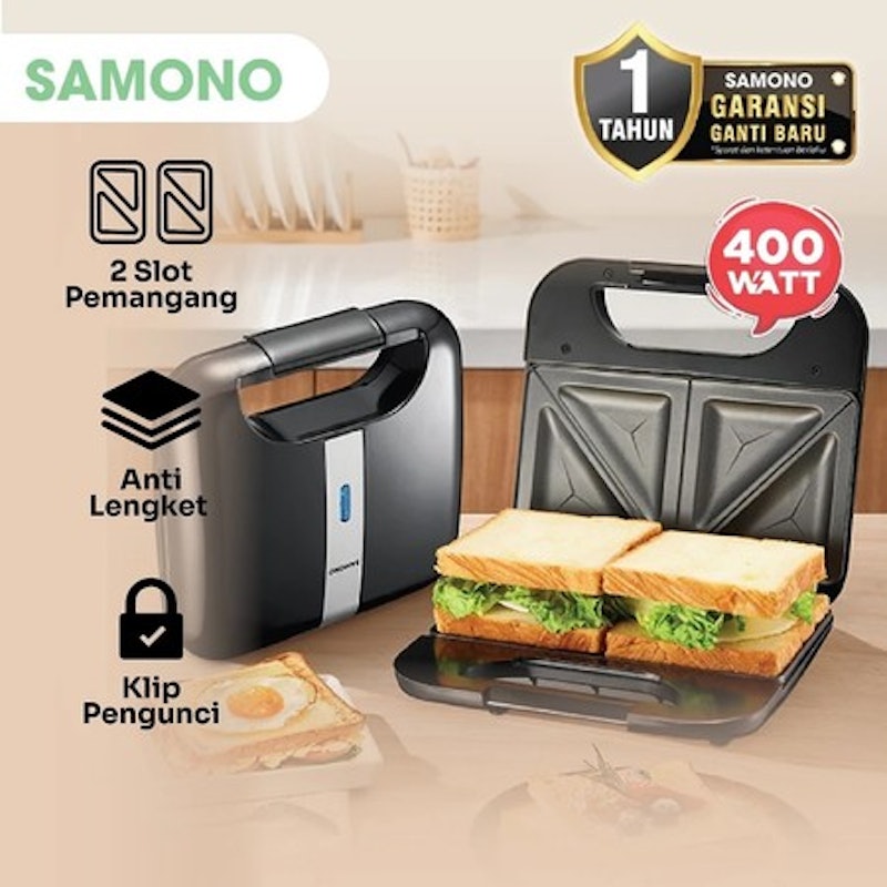 SAMONO Sandwich Maker 2 Set 2