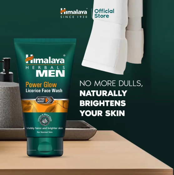 Himalaya Wellness Company Himalaya Herbals Men Power Glow Licorice Face Wash
