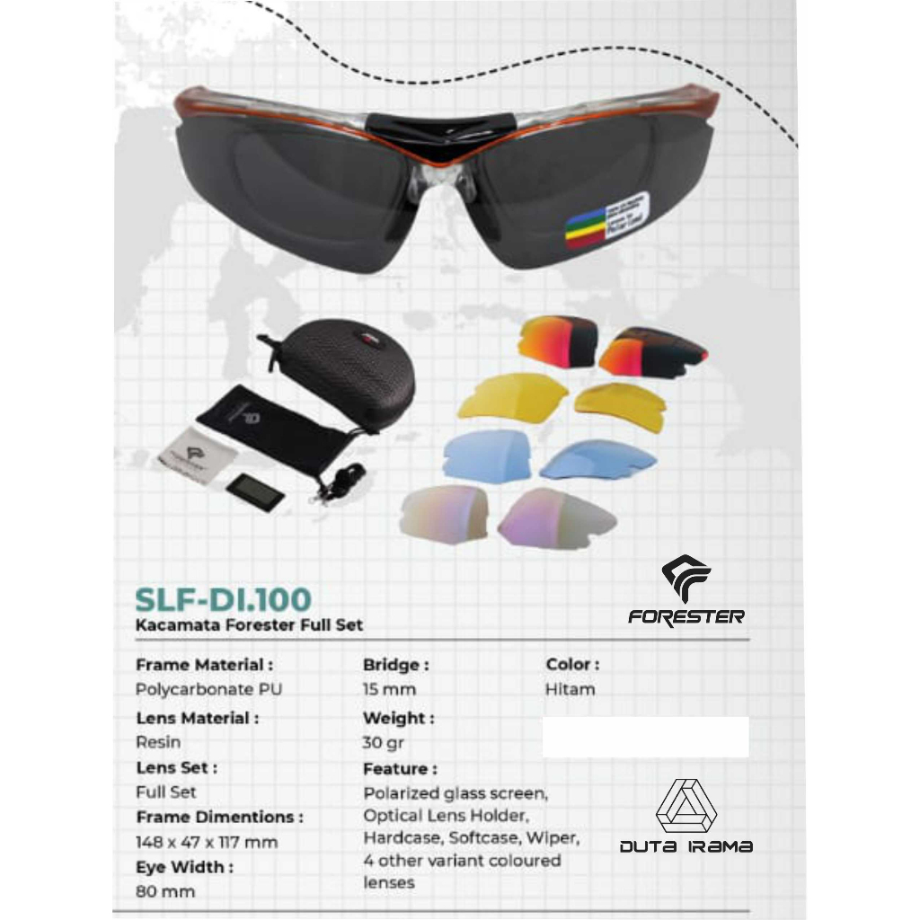 Forester Full Set Sport Sunglasses SLF-DI.100