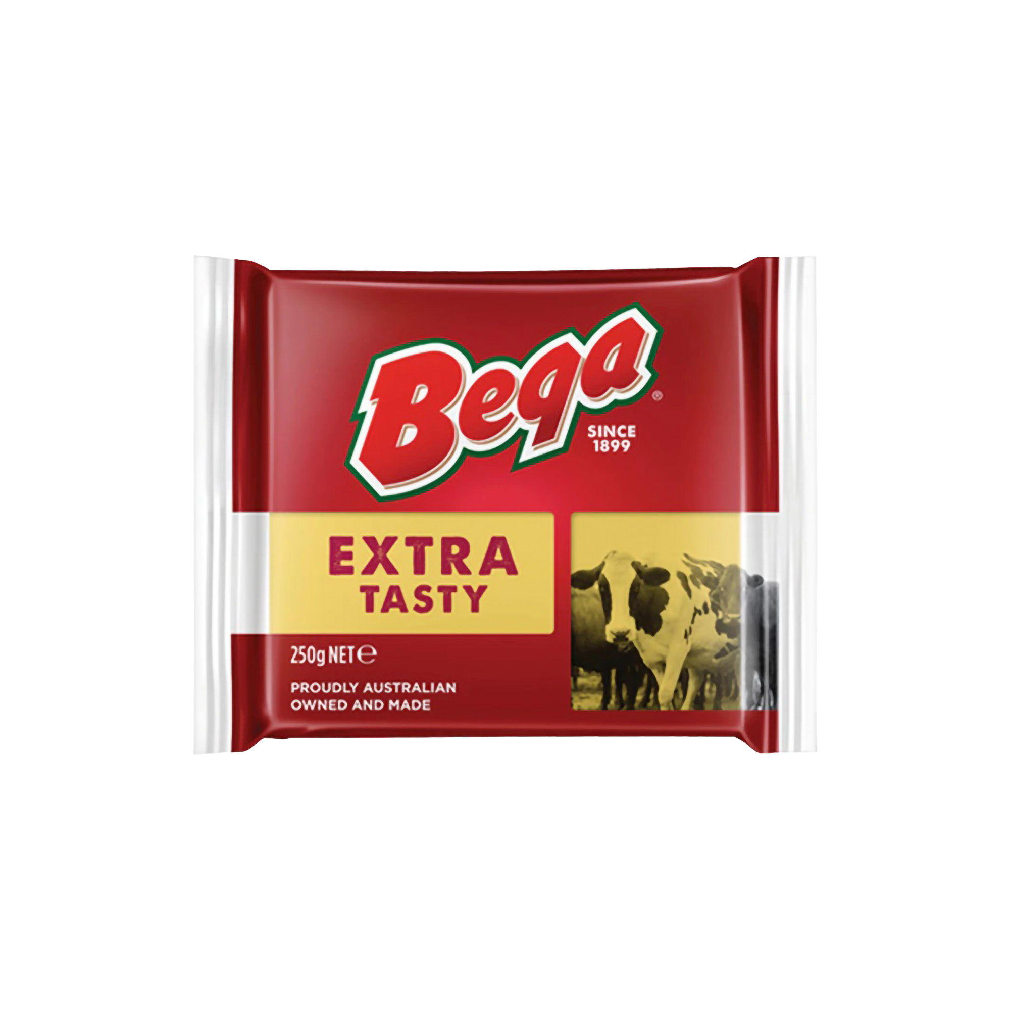 Bega Cheese Cheddar Extra Tasty 250 Gr 1