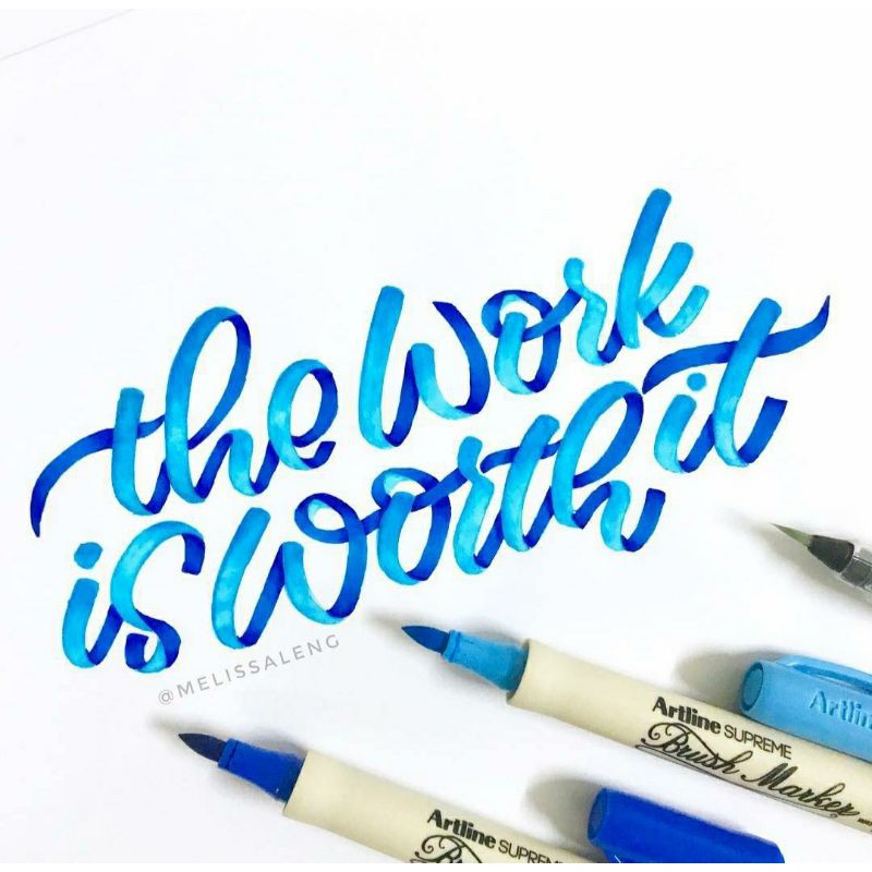 Artline Supreme Brush Marker EPF-F